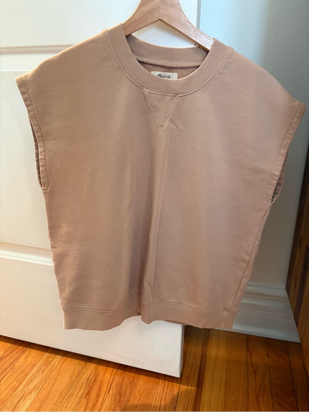 Madewell Sleeveless sweatshirt Style top